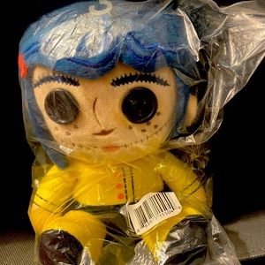 Coraline plush doll